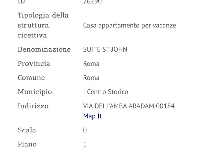 Domus St. John * Roma